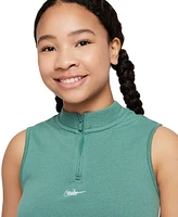 Nike Big Girls Sportswear Mock-Neck Sleeveless Dress