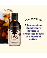 Javy Coffee Javy Cold Brew Coffee Concentrate, Mocha flavored Iced & Cold Brew Coffee, Hot Coffee Beverage, 100% Med.Roast Arabica, Unsweetened & Suga