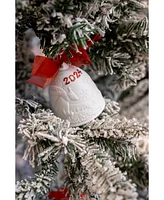 Lladro 2024 Christmas bell re-deco red