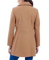 Anne Klein Women's Double-Breasted Peacoat, Created for Macy's