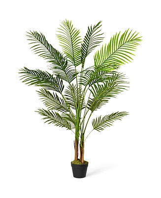 Slickblue 5 Ft Indoor Artificial Phoenix Palm Tree Plant