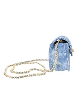 Tiny Treats + Zomi Gems Girls Tie Dye Quilted Denim Handbag