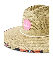 Rip Juniors' Curl Mixed Straw Sun Hat