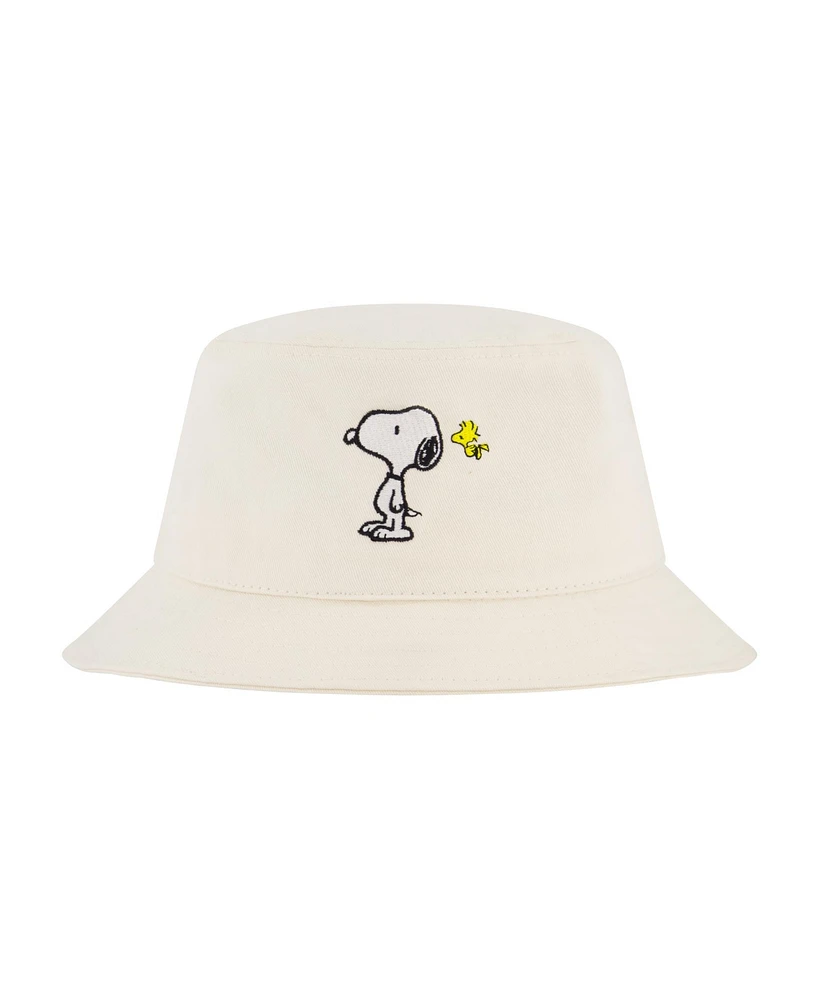 Peanuts Men's Snoopy And Woodstock Bucket Hat