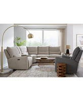 Olper Fabric Zero Wall Sectional Collection Created For Macys