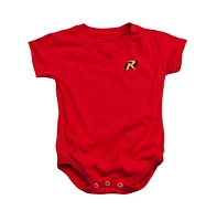 Batman Baby Girls Robin Logo Snapsuit