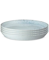 Denby Kiln Collection Stoneware Coupe Dinner Plates, Set Of 4