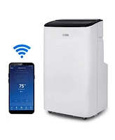 Commercial Cool Portable Air Conditioner, Dehumidifier & Fan, Portable Ac 9,000 Btu Bedroom Ac & Covers up to 450 Sq. Ft., Alexa & Wifi Enabled,White