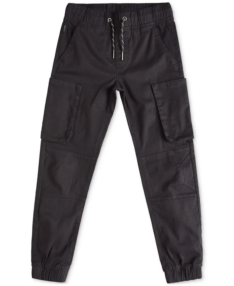 Ring of Fire Big Boys Dustin Stretch Twill Cargo-Pocket Jogger Pants, Created for Macy's