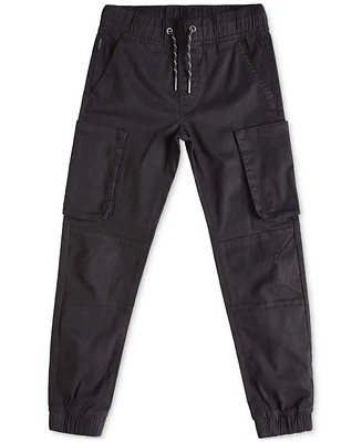 Ring of Fire Big Boys Dustin Stretch Twill Cargo-Pocket Jogger Pants, Created for Macy's