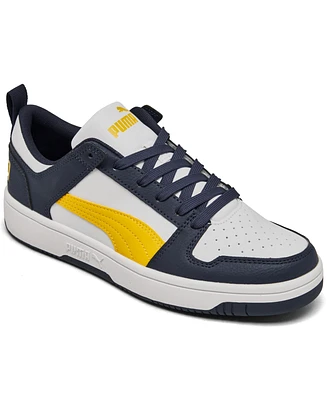 Puma Big Kids' Rebound LayUp Low Casual Sneakers from Finish Line