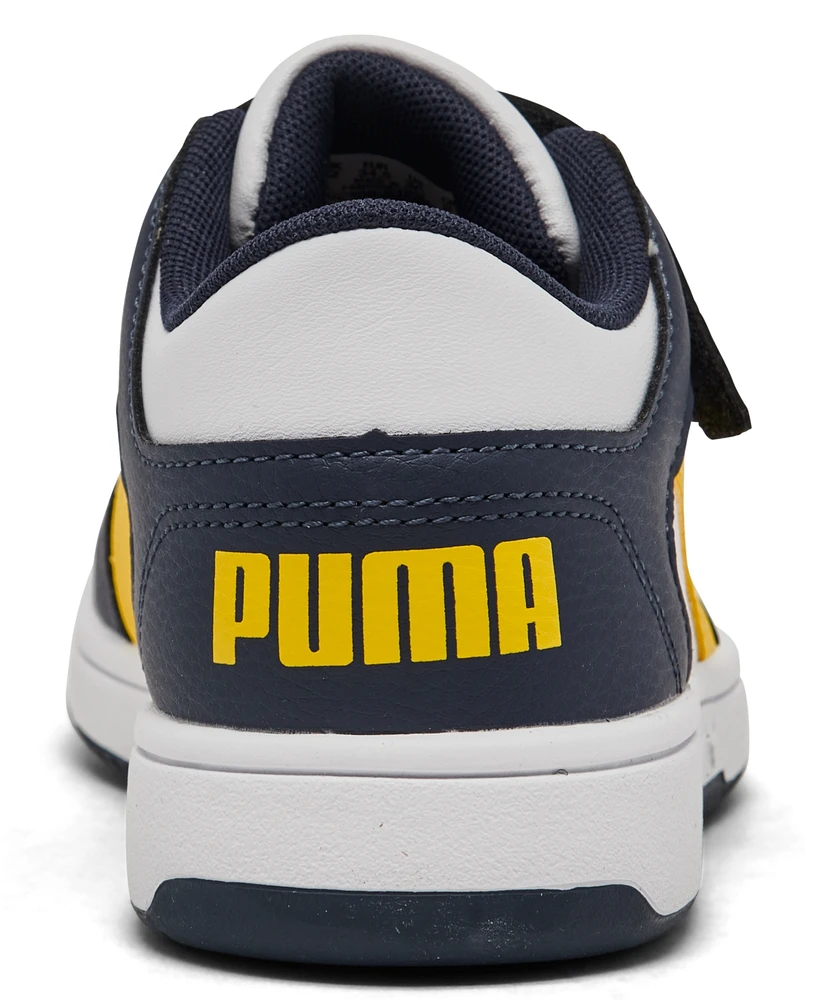 Puma Little Kids' Rebound LayUp Low Casual Sneakers from Finish Line
