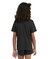 adidas Big Girls Short-Sleeve Cotton Logo Graphic T-Shirt