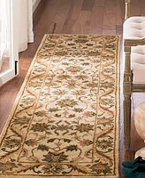 Safavieh Antiquity At52 Gold 2'3" x 12' Runner Area Rug