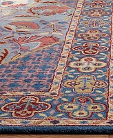 Safavieh Antiquity At508 Blue and Red 5' x 8' Area Rug