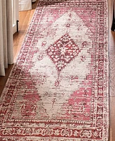 Safavieh Classic Vintage CLV113 Fuchsia 2'3" x 8' Runner Area Rug