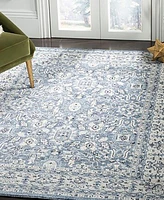 Safavieh Charleston CHL412 Navy and Creme 6' x 9' Area Rug