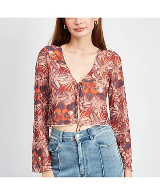 Emory Park Women's Lilly Mesh Top