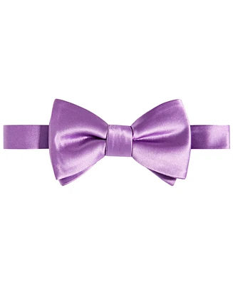 Tayion Collection Men's Purple & Gold Solid Bow Tie