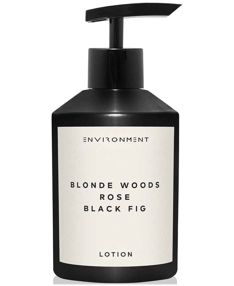 Environment Blonde Woods, Rose & Black Fig Lotion (Inspired by 5-Star Luxury Hotels), 10 oz.