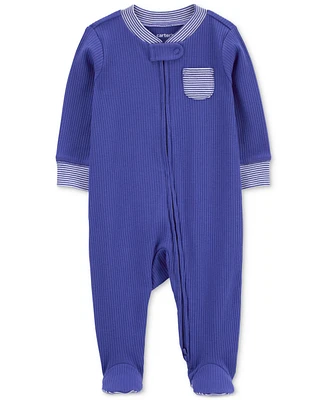 Carter's Baby 2-Way-Zip Sleep and Play Footed Coverall