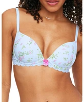 Adore Me Women's Shea Push Up Plunge Bra