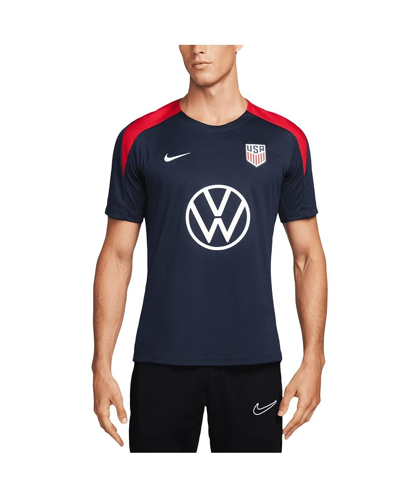 Nike Men's Navy Usmnt 2024 Strike Performance Top