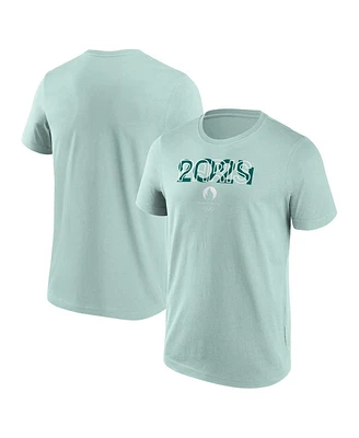 Fanatics Branded Men's Mint Paris 2024 Euphoric Primary T-Shirt