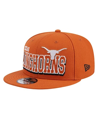 New Era Men's Texas Orange Texas Longhorns Game Day 9fifty Snapback Hat