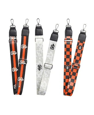 Logo Brands San Francisco Giants 3-Pack Bag Strap Set