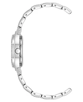 Anne Klein Women's Quartz Silver-Tone Alloy Link Bracelet Watch, 26mm