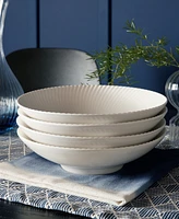Denby Porcelain Arc Collection Pasta Bowls, Set of 4