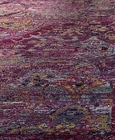 Safavieh Crystal CRS512 Fuchsia and Purple 3' x 5' Area Rug