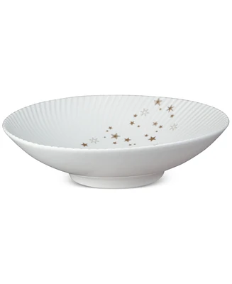 Denby Porcelain Arc White Stars Pasta Bowl 30.4 oz.