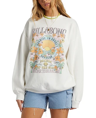 Billabong Juniors' Ride Crewneck Long-Sleeve Sweatshirt