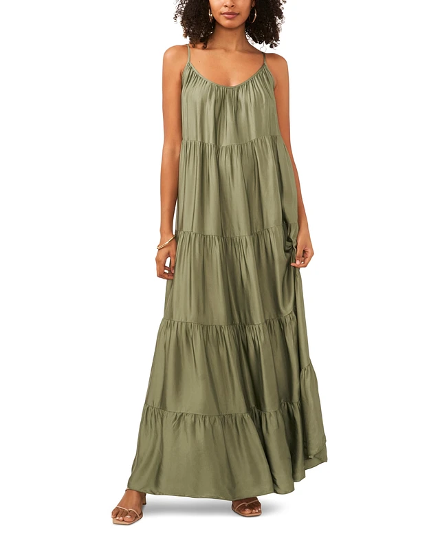 slim fit dress slacks VINCE CAMUTO GREEN DRESS SZ 16 main image 1