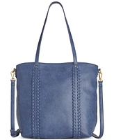 Style & Co Whipstitch Tote Bag, Created for Macy's