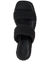 On 34th Women's Norina Woven Two Band Wedge Sandals, Created for Macy's