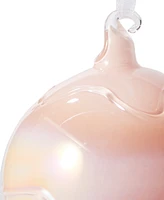 Holiday Lane Sugar Plum Pink Iridescent Ornament, Created for Macy's