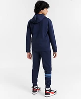 Puma Big Boys Squad Pack Logo Embroidered Fleece Joggers