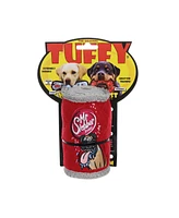 Tuffy Soda Can Mr Slobber, Dog Toy