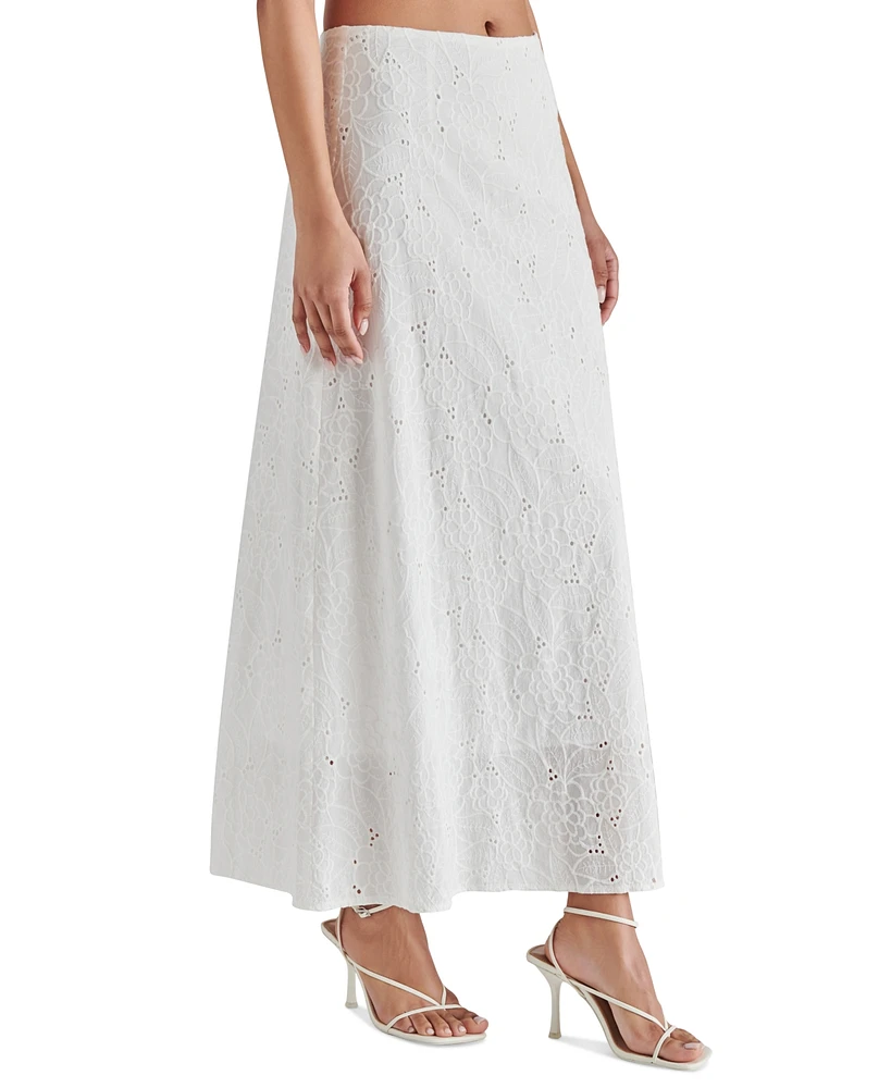 Steve Madden Women's Amalia Cotton Maxi Skirt