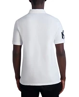 Karl Lagerfeld Paris Men's Slim-Fit Logo-Print Polo Shirt