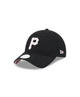 New Era Women's Black Pittsburgh Pirates 2024 Mother's Day 9TWENTY Adjustable Hat