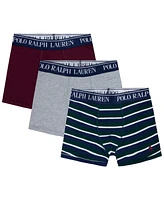 Polo Ralph Lauren Big Boys Cotton Stretch Boxer Briefs 3-Pack