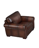 Brookfield 44" Top Grain Leather Chair