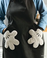 Disney Monochrome Cotton Adjustable Apron