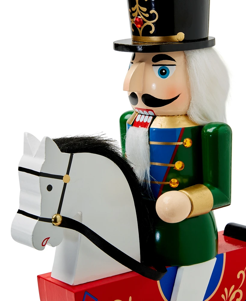 Holiday Lane Nutcrackers Rocking Horse Nutcracker, Created for Macy's
