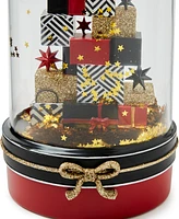 Holiday Lane Royal Holiday Stacked Gifts Snow Globe, Created for Macy's