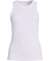 Lands' End Women's Rib Tank Top